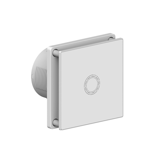 Axialventilator LIMAX 100 TH mit Nachlauf und Hygrostat