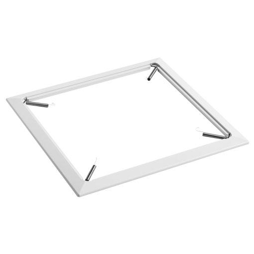Abdeckrahmen compact mit Haltefeder, Premium-Design