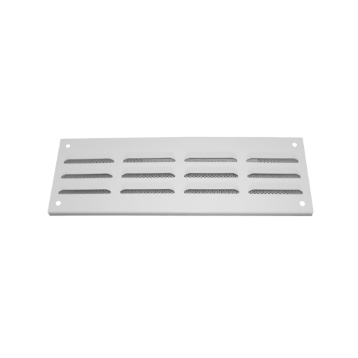 Außengitter FS-ALU 100x290 Farbe: weiß, -horizontal-